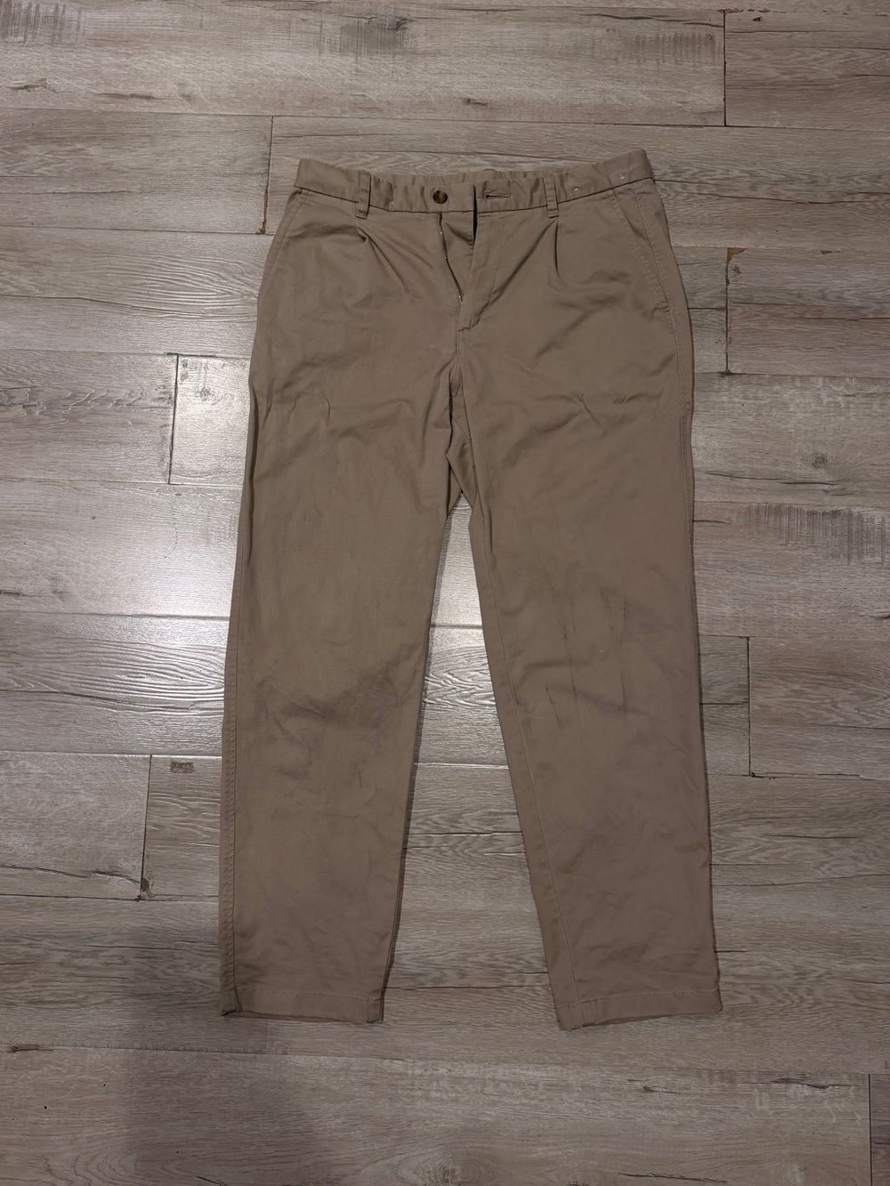 Uniqlo Men's Tan Chinos